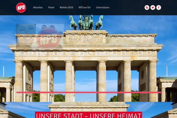 npd-berlin.de site used Ronika_v.1.3