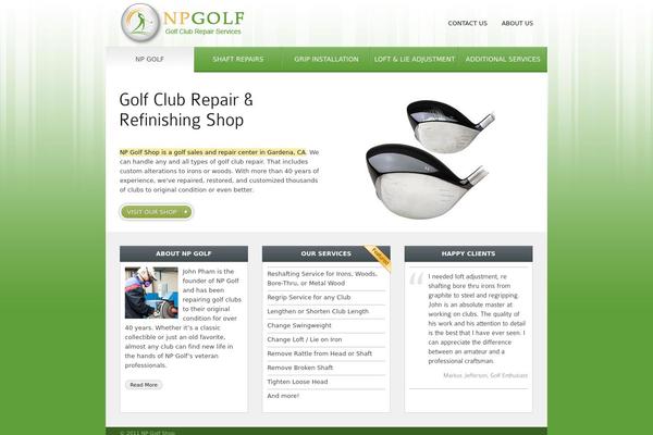 npgolf.com site used Intelligible