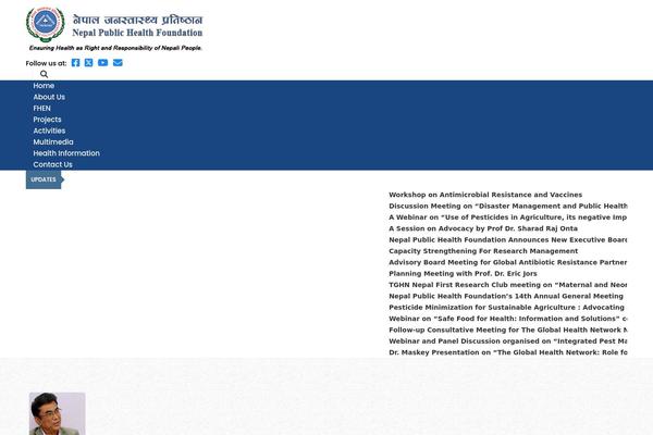Site using T4B News Ticker plugin