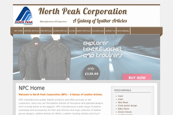 npleathers.com site used Best Shop