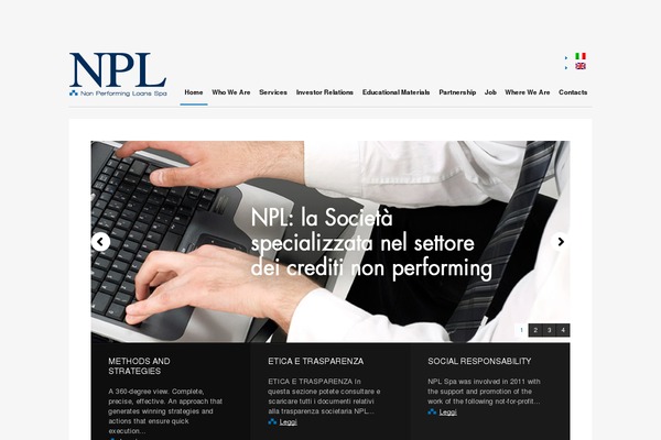 Site using continuous rss scrolling plugin