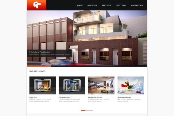 Styx theme site design template sample