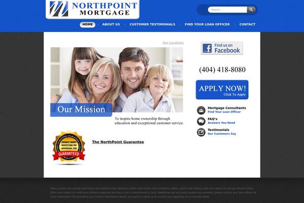 Lunar theme site design template sample