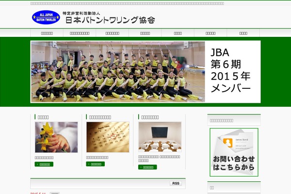 BizVektor theme site design template sample