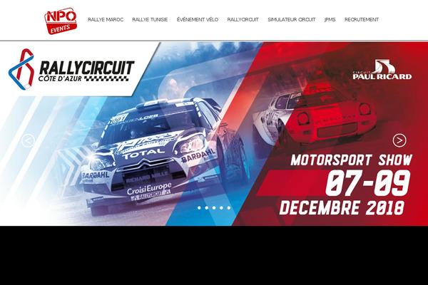 Npo theme site design template sample