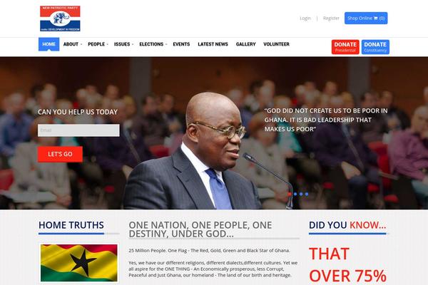npp2016.com site used Npp