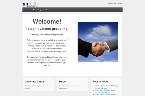 ResponsivePro theme site design template sample
