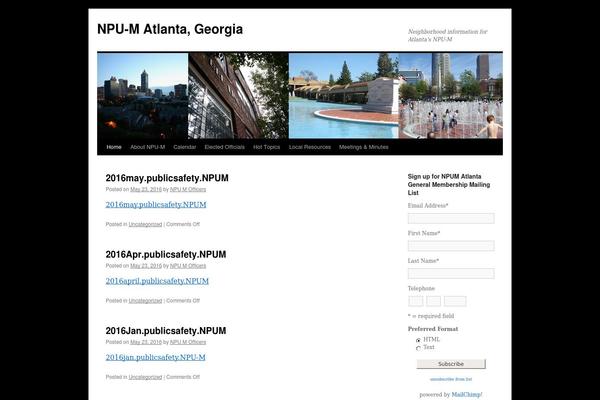 Site using All-in-One Event Calendar plugin