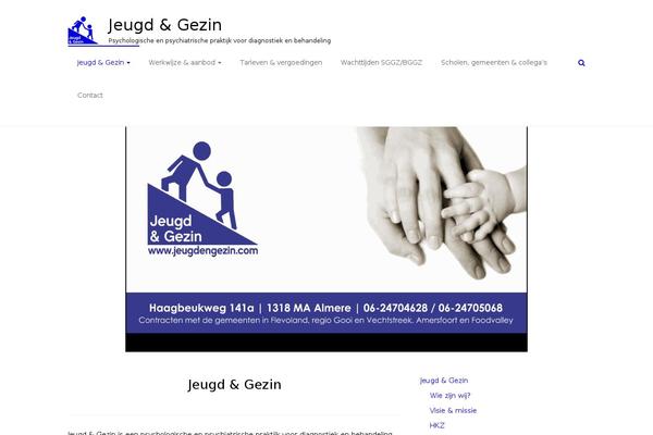 Ample theme site design template sample