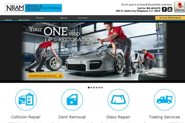 Site using Responsive WordPress Slider - HG Slider plugin