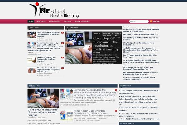 Zenko theme site design template sample