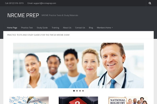 Hueman theme site design template sample