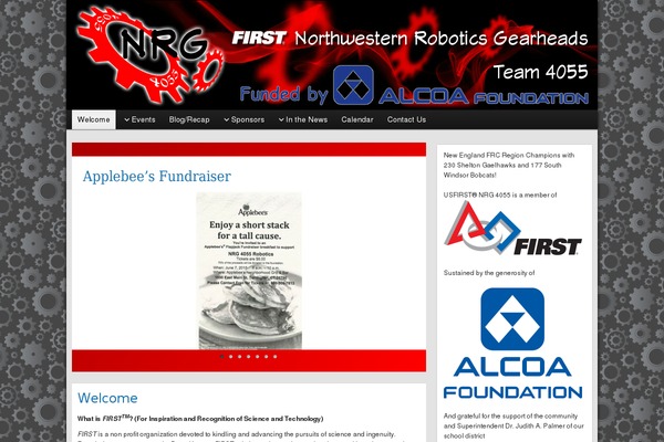 Graphene theme site design template sample