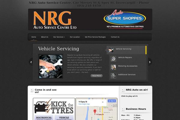 Polished theme site design template sample