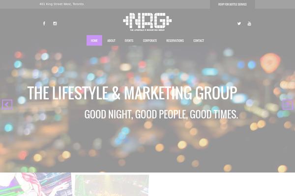 Site using Cromax plugin