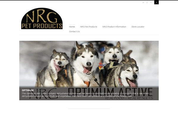 Agility theme site design template sample
