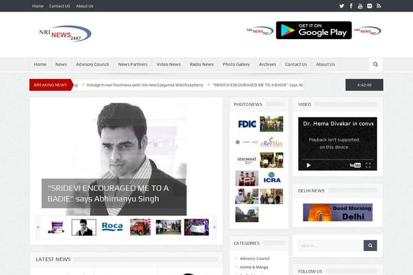 Site using Td-newsletter plugin
