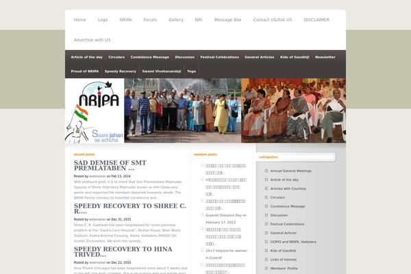 Interphase theme site design template sample
