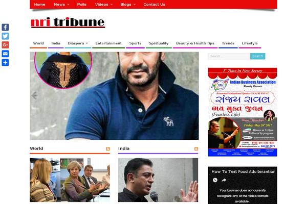 Mesocolumn-child theme site design template sample