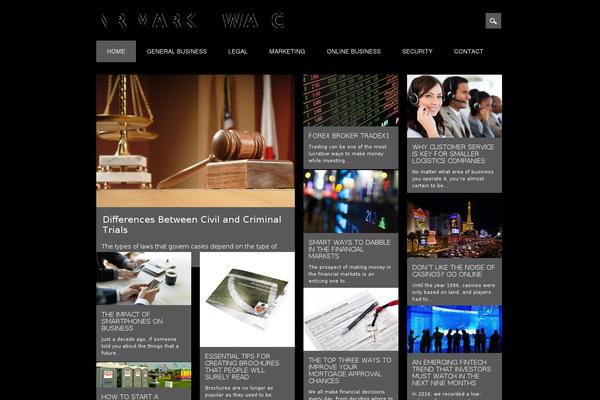 Surfarama theme site design template sample