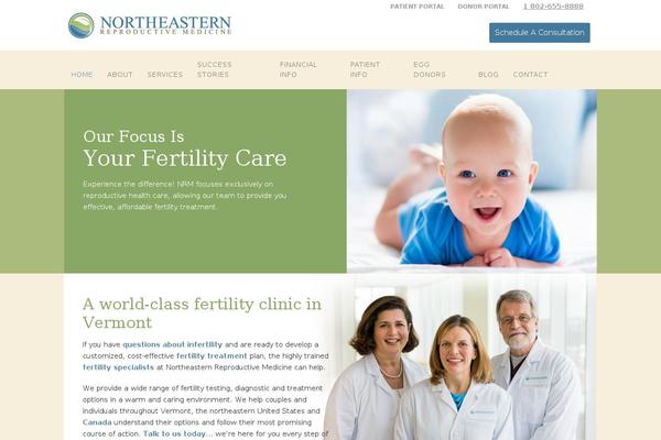 Enterprise Pro theme site design template sample