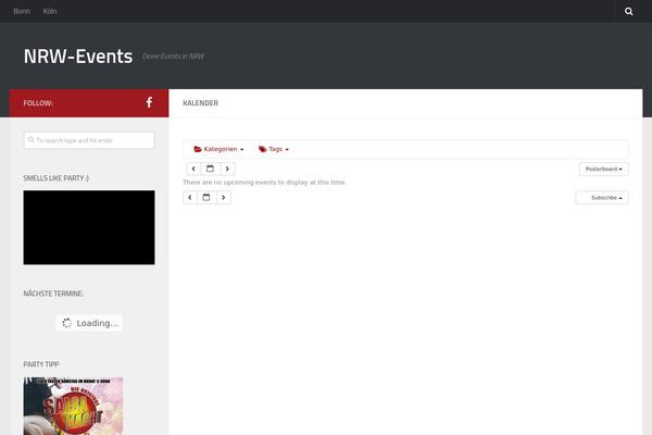 Hueman theme site design template sample