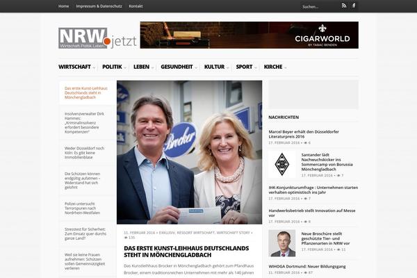 Site using Shariff for WordPress plugin