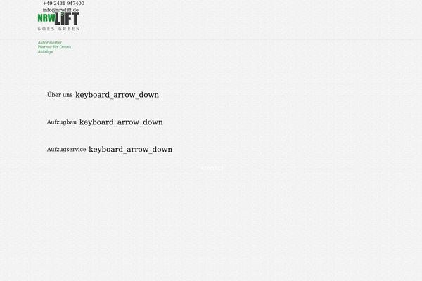 Zephyr theme site design template sample