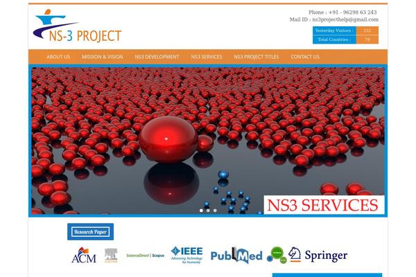 Emerald theme site design template sample