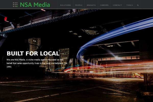 X Child theme site design template sample