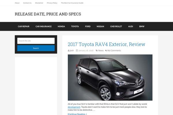 Roseta theme site design template sample