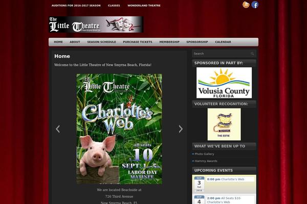 ShowTime theme site design template sample
