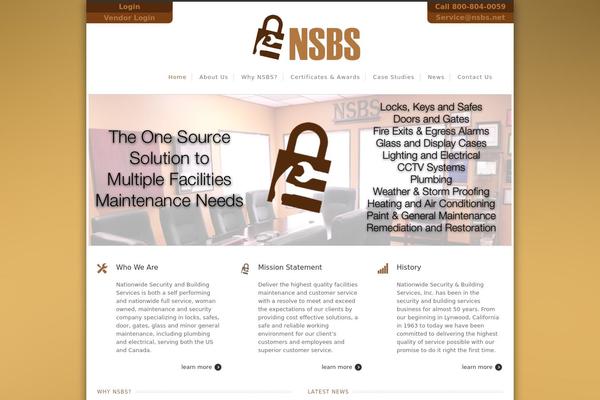 Nevada theme site design template sample