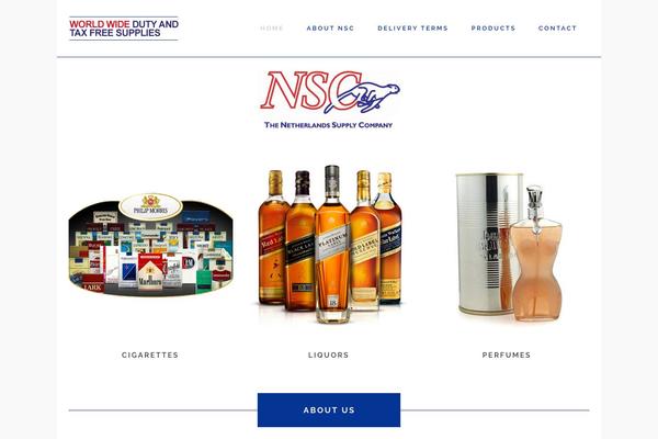 Stockholm theme site design template sample