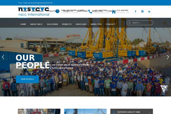 Cornerstone theme site design template sample