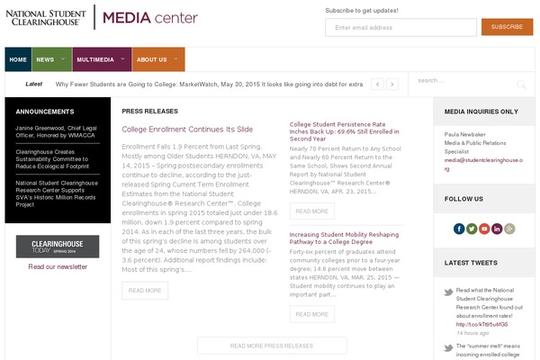 nscnews.org site used CoziPress