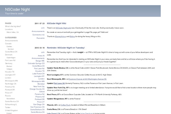 Barthelme theme site design template sample