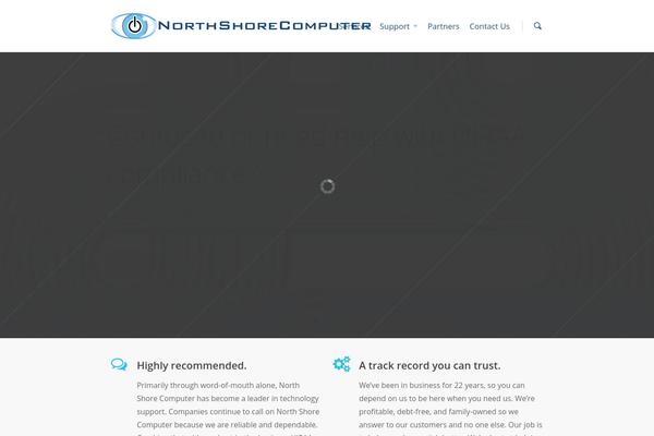 Salient theme site design template sample