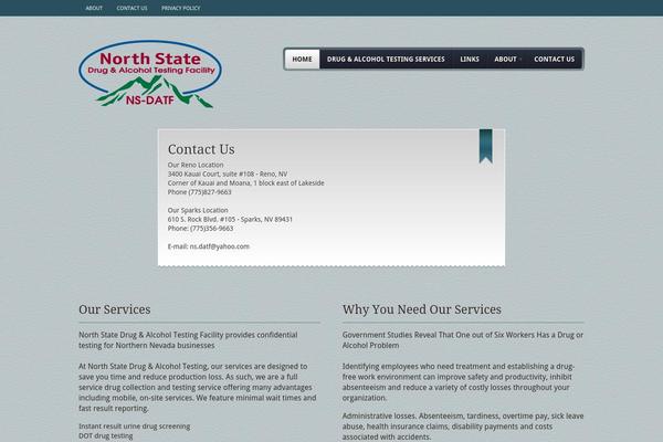 Büro theme site design template sample