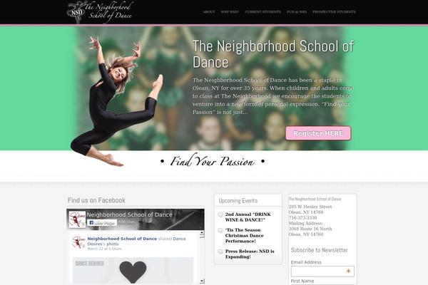 Eureka theme site design template sample