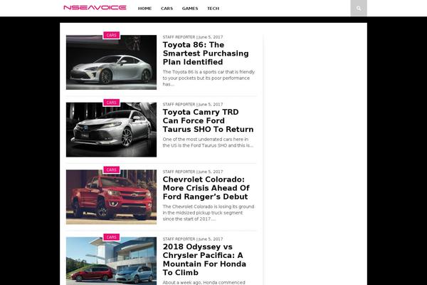 nseavoice.com site used Type