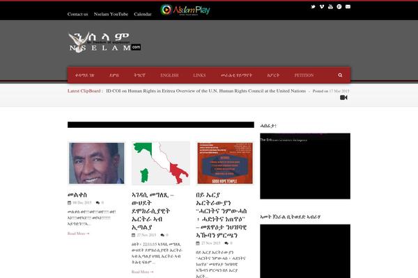 NewsMag theme site design template sample