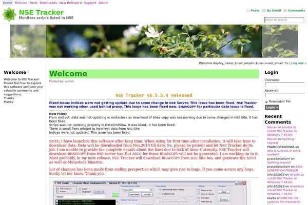 Site using GD Simple Widgets plugin