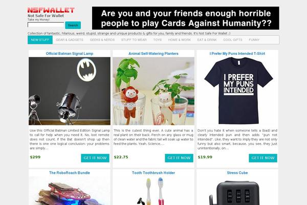 PR Pin theme site design template sample