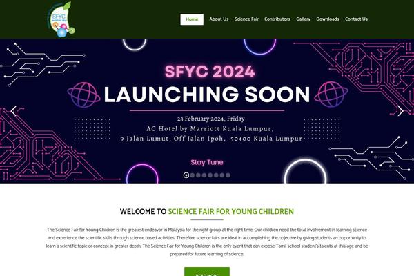Site using Widgets on Pages plugin