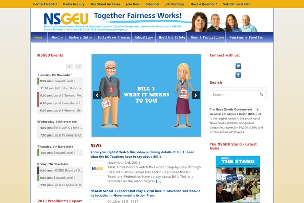 Site using Event Organiser plugin