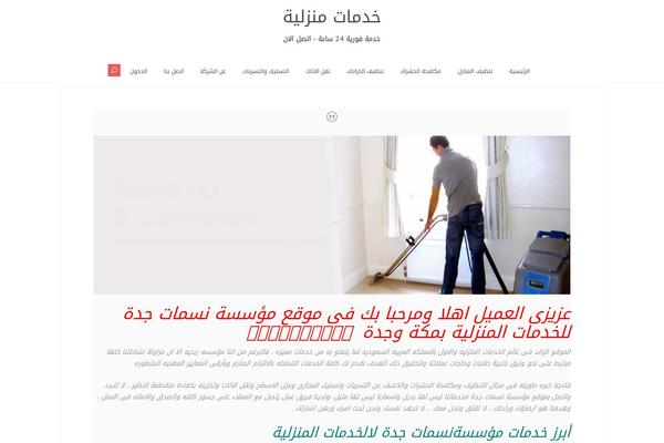 Ribbon Lite theme site design template sample