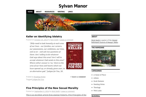 Coraline theme site design template sample