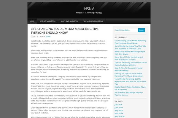 Corporate theme site design template sample