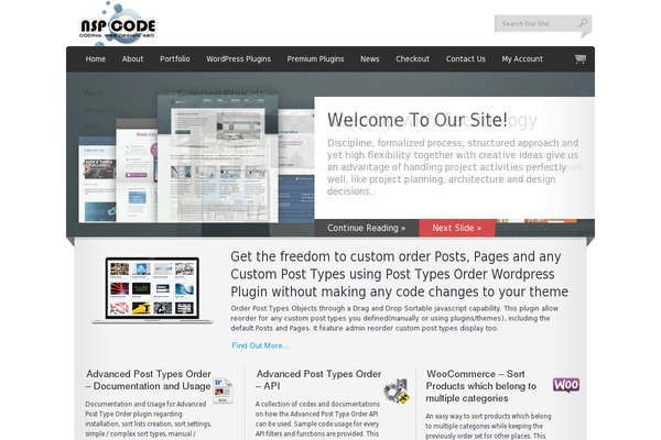 Site using Very Simple Contact Form plugin
